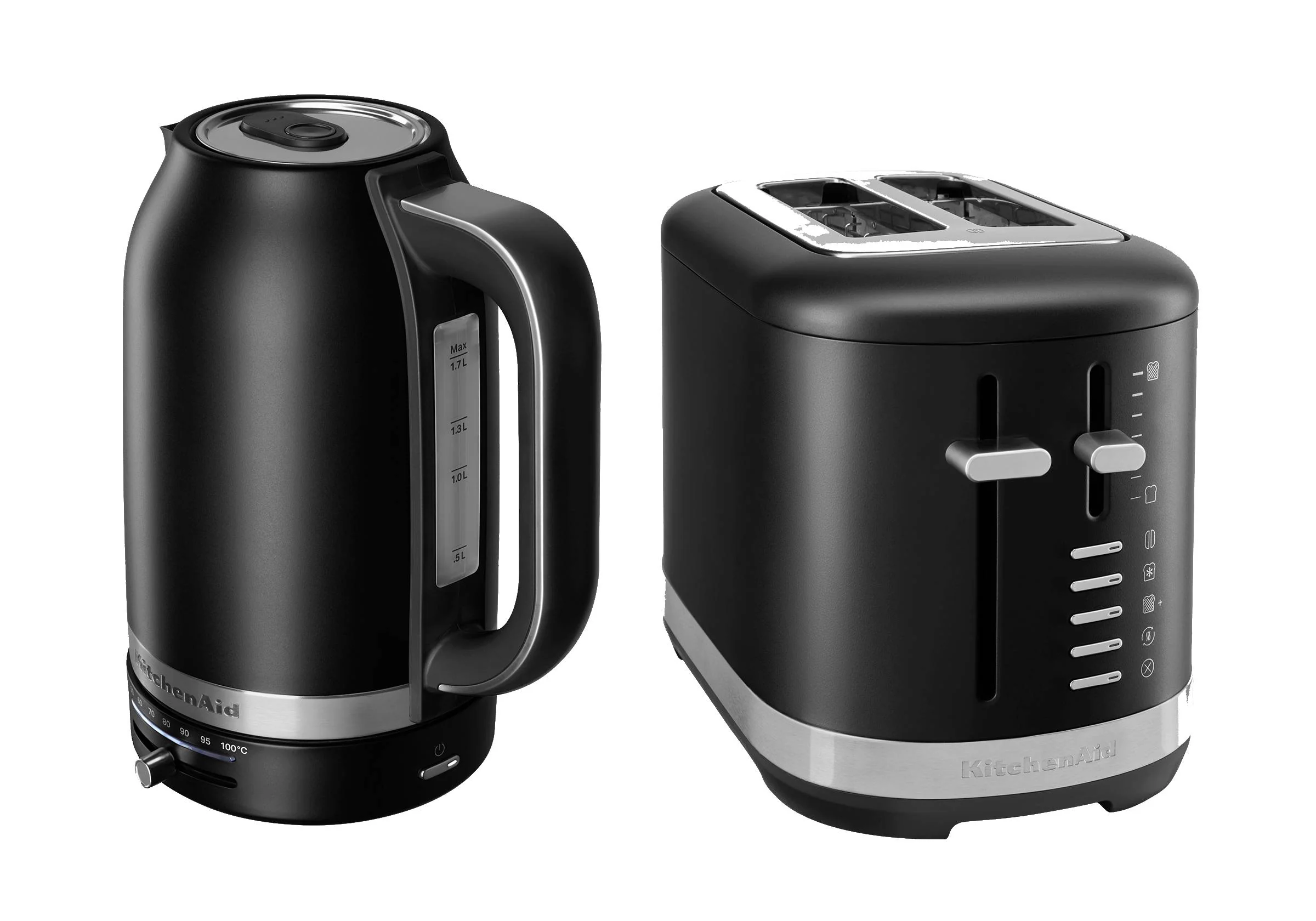 1.7L Variable Temperature Electric Kettle KEK1701 + 2 Slice Toaster KMT2109 - Image 6