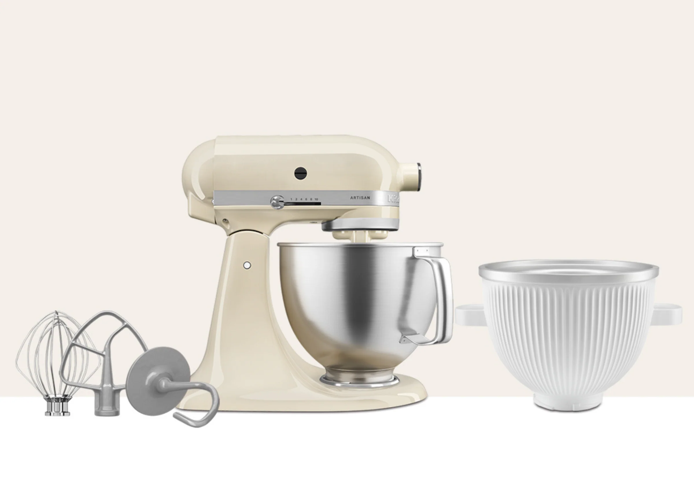 Artisan Tilt-Head Stand Mixer KSM192 + Ice Cream Bowl Bundle - Image 10