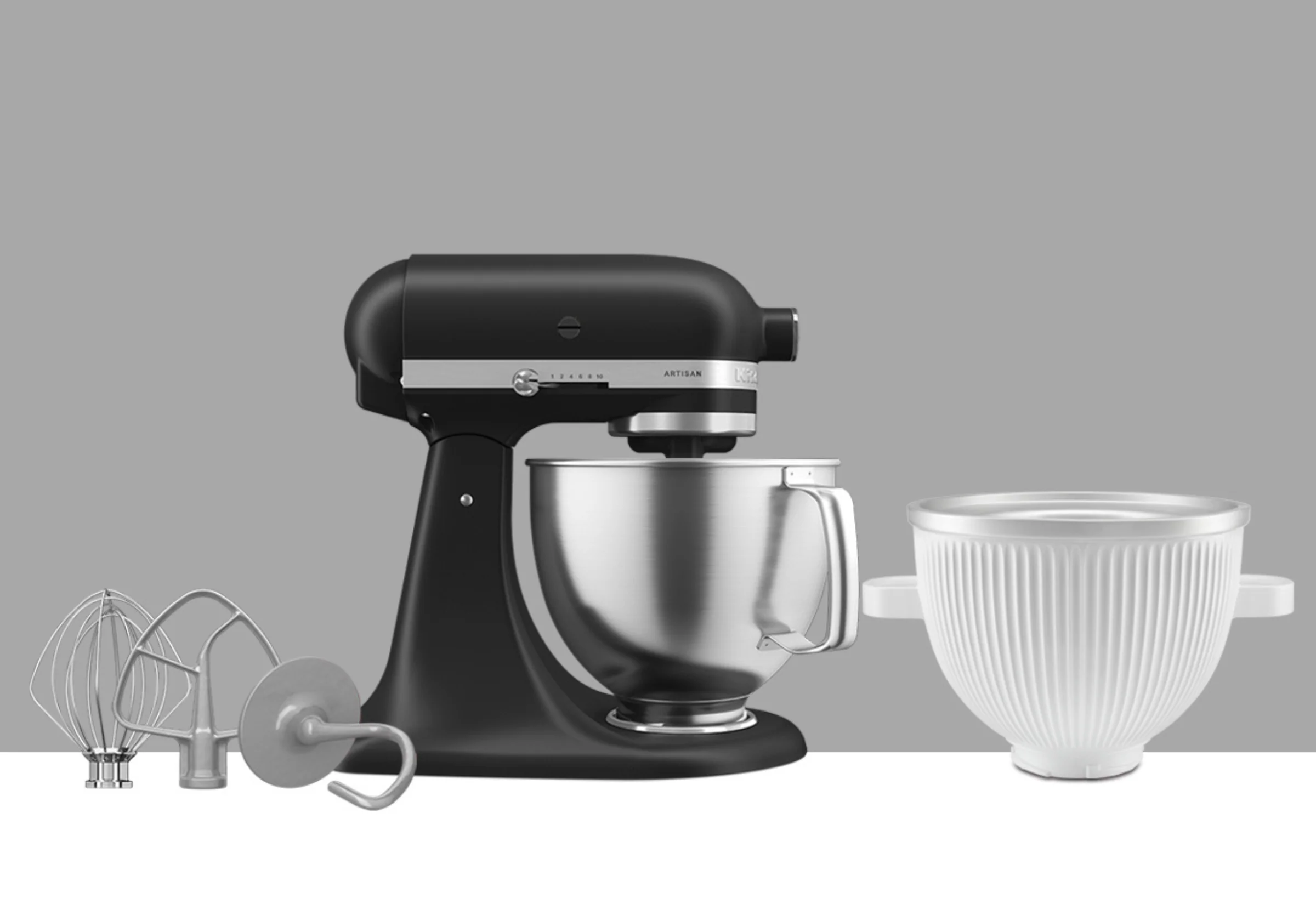 Artisan Tilt-Head Stand Mixer KSM192 + Ice Cream Bowl Bundle - Image 28