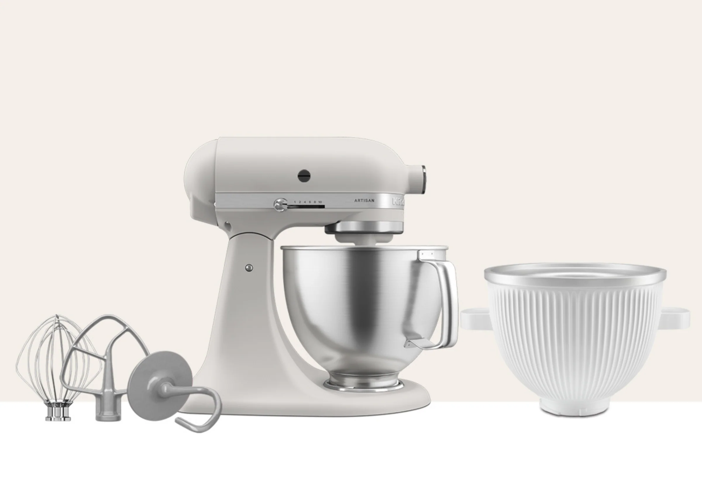 Artisan Tilt-Head Stand Mixer KSM192 + Ice Cream Bowl Bundle - Image 38