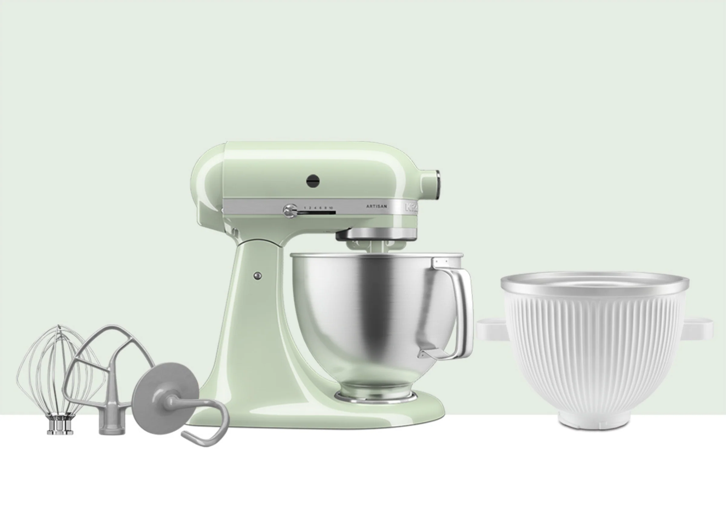 Artisan Tilt-Head Stand Mixer KSM192 + Ice Cream Bowl Bundle - Image 4