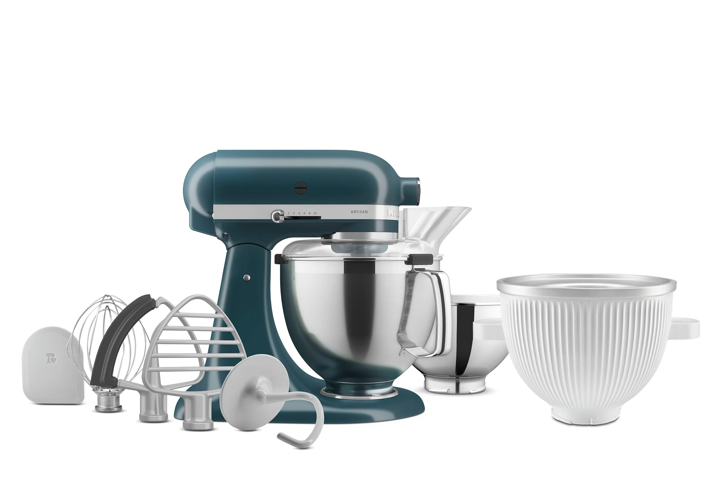 Artisan Tilt-Head Stand Mixer KSM195 + Ice Cream Bowl Bundle - Image 13