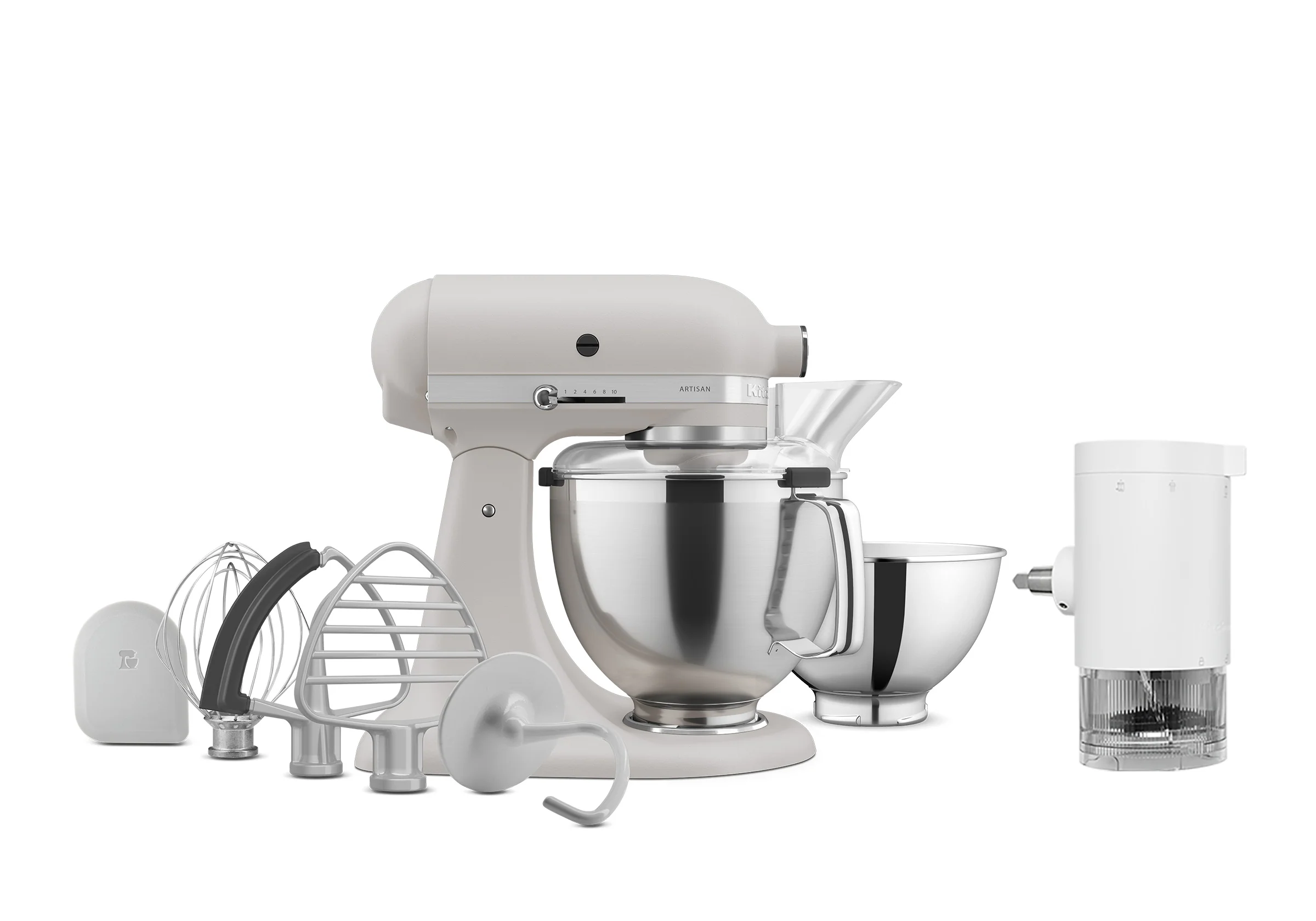 Artisan Tilt-Head Stand Mixer KSM195 + Ice Shave Attachment Bundle - Image 18