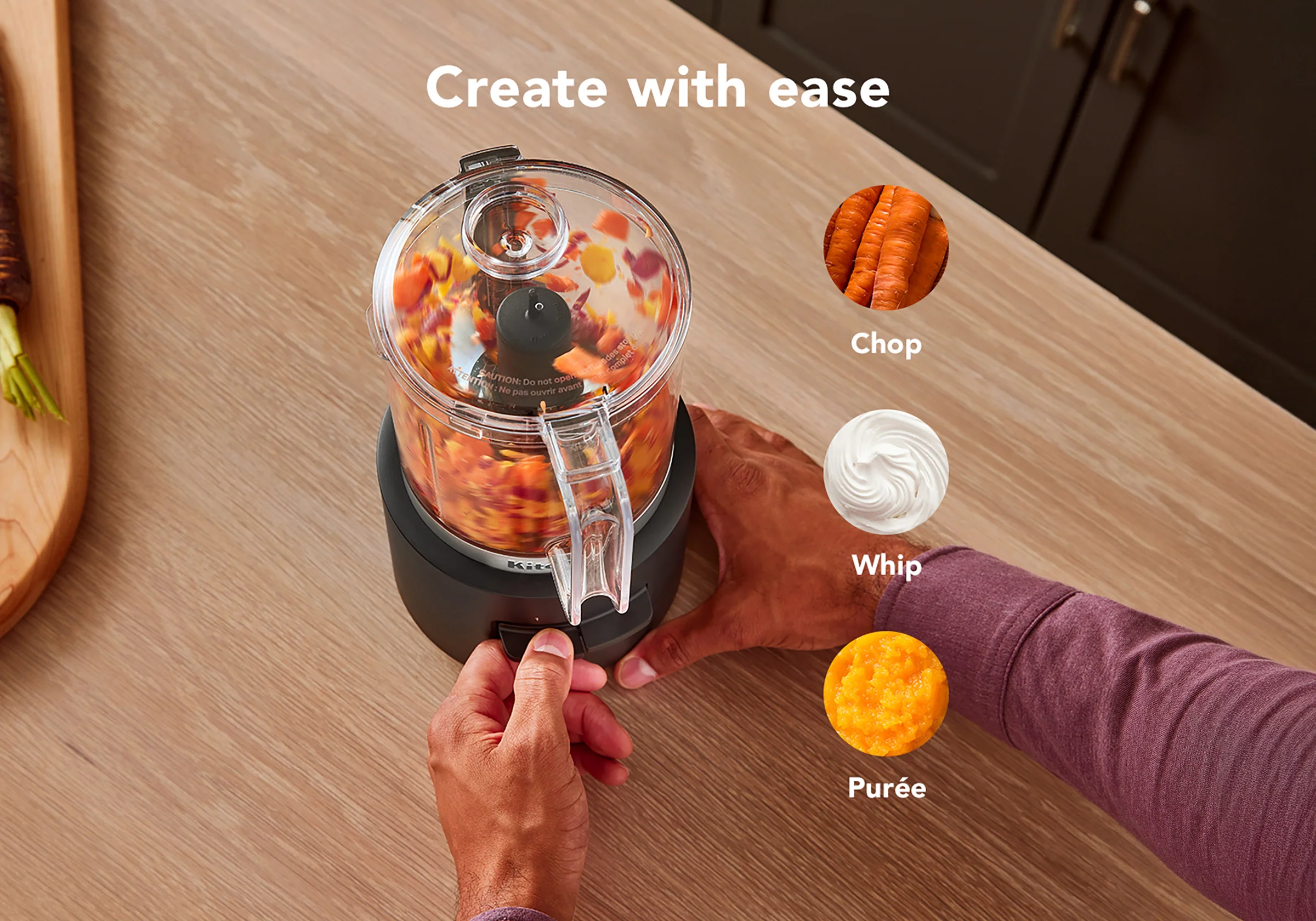 KitchenAid Go Cordless 5 Cup Food Chopper With Battery - Image 4