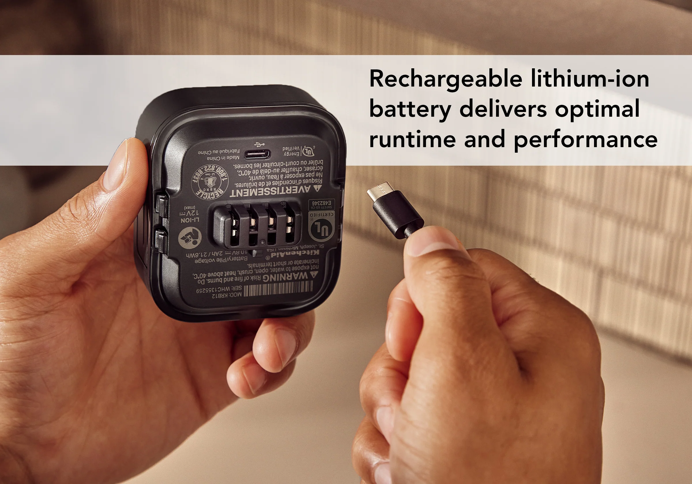 KitchenAid Go Cordless 10.8V Battery - Image 5