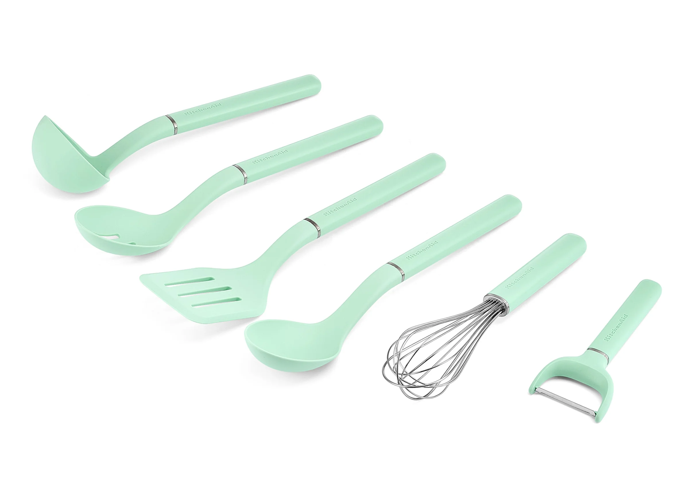 6 Piece Utensil Set - 2026 Colour of the Year Spearmint - Image 2