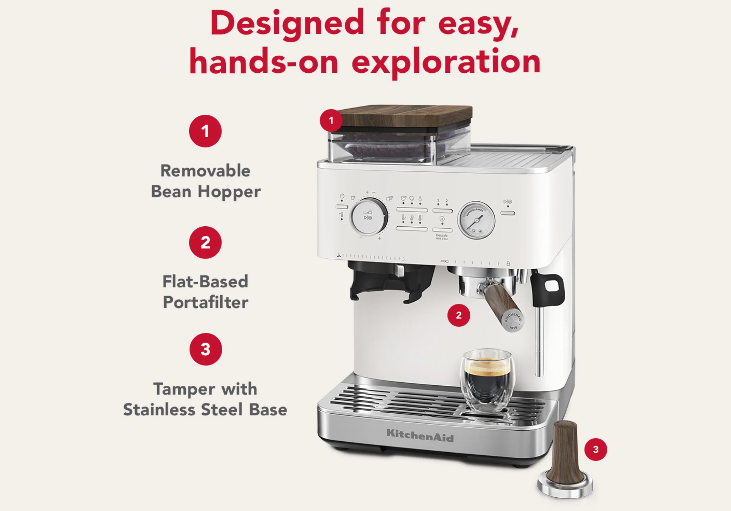 Walnut Wood Espresso Accessory Kit - Image 3